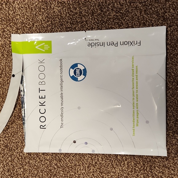 Rocketbook Reusable Core Executive Size Notebook and Pen - Picture 5 of 7